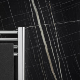 Rearo Selkie Mdf Bathroom Shower Wall Panel (H)2420mm X (W)1180mm X (D)11mm Tongue & Groove - Palazzo Matte Finish