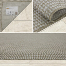 Homeart Outdoor Rugs Easy Cleaning Area Rugs For Balcony,garden,picnic,uv Weather Resistant  Beige Cream, 80 X 150 Cm - thumbnail 5