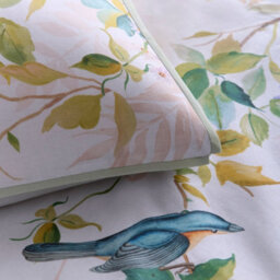 Appletree Arianna 100% Cotton Natural Country Garden Print Duvet Cover Set - thumbnail 3
