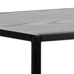 Wyld Haus El Paso Black Metal Bar Table With Black Ash Laminate Top And Powder-Coated Base - thumbnail 5