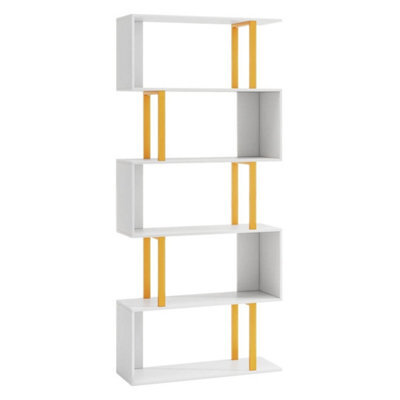Modern Freestanding Decorative Storage Shelving 157Cm Bookcase - image 1