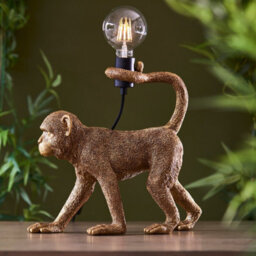 Luminosa Lighting Luminosa Capuchin Table Lamp Vintage Gold Paint - thumbnail 3