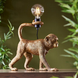 Luminosa Lighting Luminosa Capuchin Table Lamp Vintage Gold Paint - thumbnail 2