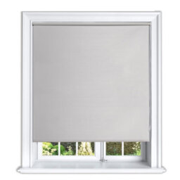 Lister Cartwright Blackout Plain Roller Blinds Windows Blind Child Safety Included (Grey, 180 Cm Width X 160 Cm Drop) - thumbnail 2