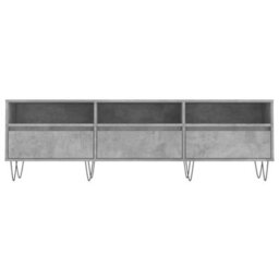 Berkfield Tv Cabinet Concrete Grey 150X30X44.5 Cm Engineered Wood - thumbnail 5