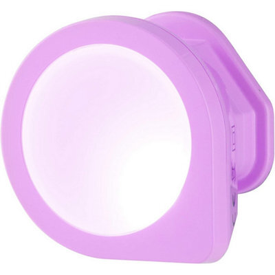 Accessotech Pink Arlec Mini Led Night Light Dusk To Dawn Sensor Automatic Compact Light - image 1