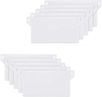 SISI UK Vertical Blind Bottom Weights Blinds Slats Replacement White 127mm  Replacement Spares Bottom Weights Slats Blinds Accessories X10 - image 1