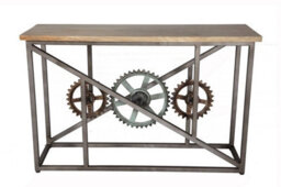 Buttercup Farm Evoke Console With Wheels - Metal/wood - L40 X W120 X H80 Cm - thumbnail 2