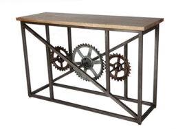 Buttercup Farm Evoke Console With Wheels - Metal/wood - L40 X W120 X H80 Cm - thumbnail 3