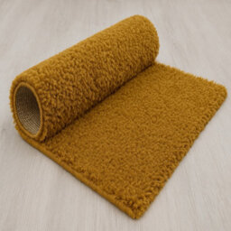 Uetian Golden Shaggy Rug Large Area Soft Rug For Living Room Hallways Bedroom With 5Cm Pile Thickness Large Golden ( 160 X 230) - thumbnail 4