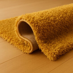Uetian Golden Shaggy Rug Large Area Soft Rug For Living Room Hallways Bedroom With 5Cm Pile Thickness Large Golden ( 160 X 230) - thumbnail 3