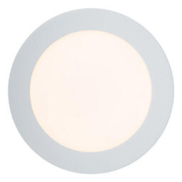 Lucide Brice-Led Modern Flush Ceiling Light Bathroom 18Cm - Led Dim. - 1X12W 3000K - Ip44 - White - thumbnail 5