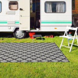 Homeart Outdoor Rugs Easy Cleaning Area Rugs For Balcony,garden,picnic,uv Weather Resistant  Anthracite Cream 120 X 170 Cm - thumbnail 2