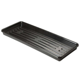 HEATON WHOLESALE 3 X Large Capacity Black Multi Use Flower Plant Garden Grow Trays For Plants - thumbnail 2