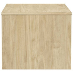 Walplus Coffee Table Sauda Oak 99X55X45 Cm Solid Wood Pine - thumbnail 5