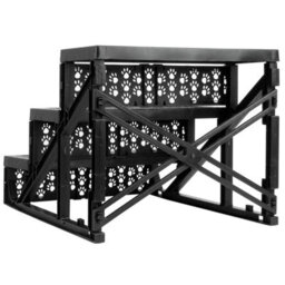 Proudpet Fleece Covered Pet Stairs - thumbnail 4
