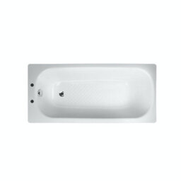 UK Bathrooms Essentials Ukbathrooms Essentials Steel Bath 1700X700 With Anti Slip 2 Tap Holes - thumbnail 3