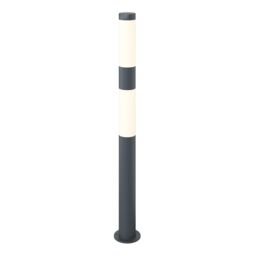 GoodHome Callisto Contemporary Dark Grey Mains-Powered 1 Lamp Integrated Led Outdoor Post Light (H)1000mm - thumbnail 5