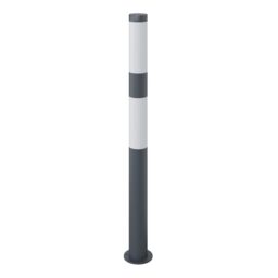 GoodHome Callisto Contemporary Dark Grey Mains-Powered 1 Lamp Integrated Led Outdoor Post Light (H)1000mm - thumbnail 4