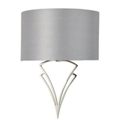 Pagazzi Lighting Pagazzi Lyla Satin Nickel Wall Light - thumbnail 5