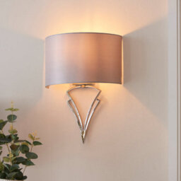 Pagazzi Lighting Pagazzi Lyla Satin Nickel Wall Light - thumbnail 2