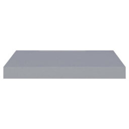 Berkfield Floating Wall Shelves 4 Pcs Grey 40X23X3.8 Cm Mdf - thumbnail 6