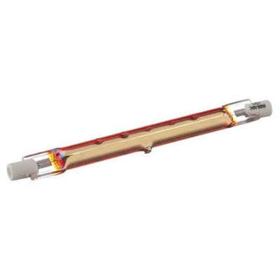 Uci Gold Infrared Lamp, 450W, 118, R7S Ends