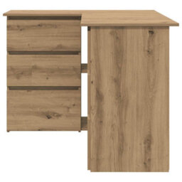 Walplus Corner Desk Artisan Oak 145X100X76 Cm Engineered Wood - thumbnail 6