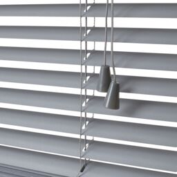 GoodHome Studio Grey Nickel Effect Aluminium Venetian Blind (W)90Cm (L)180Cm - thumbnail 2