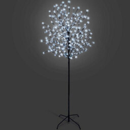 Netta 6Ft Cherry Blossom Tree With 300 Led Lights, Suitable For Indoor And Outdoor Use - Cool White - thumbnail 1