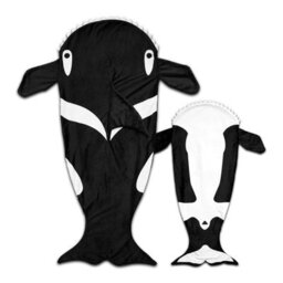 Snug Rug Killer Whale Tail Kids Blanket Wearable Novelty Childrens Gift - thumbnail 2