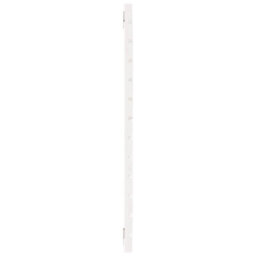 Berkfield Wall Headboard White 146X3X91.5 Cm Solid Wood Pine - thumbnail 5