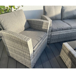 Outdoor Living (NW) Ltd The Wilmslow 4 Seater Lounge Set - thumbnail 3