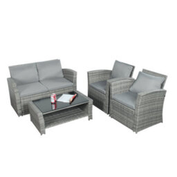 Outdoor Living (NW) Ltd The Wilmslow 4 Seater Lounge Set - thumbnail 1