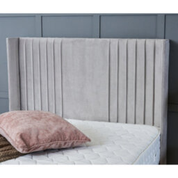 Bsspoke Mink Plush Ottoman Divan Storage Bed With Orthopaedic Mattress 54Inch Headboard End Lift Up Solid Divan Base In All Sizes - thumbnail 5