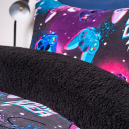 OHS Gaming Fleece Duvet Cover Set Bedding Quilt Warm - thumbnail 3