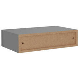 Berkfield Wall-Mounted Drawer Shelves 2 Pcs Grey 40X23.5X10Cm Mdf - thumbnail 8