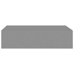 Berkfield Wall-Mounted Drawer Shelves 2 Pcs Grey 40X23.5X10Cm Mdf - thumbnail 5