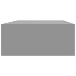 Berkfield Wall-Mounted Drawer Shelves 2 Pcs Grey 40X23.5X10Cm Mdf - thumbnail 6