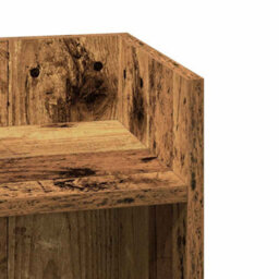 Berkfield Side Tables 2 Pcs With Shelf Old Wood 25.5X27X60 Cm - thumbnail 8