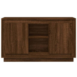 Berkfield Classic Sideboard Brown Oak 102X35X60 Cm Engineered Wood - thumbnail 5