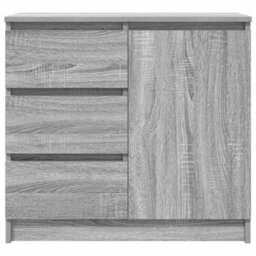 Berkfield Sideboard With Drawer Grey Sonoma 71X35X65 Cm Engineered Wood - thumbnail 6