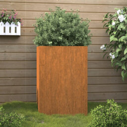 Walplus Planter 52X48X75 Cm Corten Steel - thumbnail 1