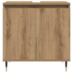 Walplus Bathroom Cabinet Artisan Oak 58X33X60 Cm Engineered Wood - thumbnail 4