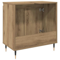 Walplus Bathroom Cabinet Artisan Oak 58X33X60 Cm Engineered Wood - thumbnail 6