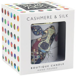 Scented Candle Cashmere & Silk Bug Art Connie Cow Hand Poured Aromatherapy - thumbnail 2