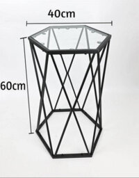 Spot On Dealz Small Side Tables Living Room Occasional Hexagon Coffee Table  - thumbnail 2