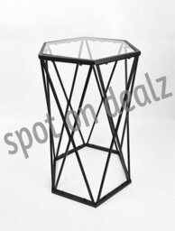 Spot On Dealz Small Side Tables Living Room Occasional Hexagon Coffee Table  - thumbnail 3