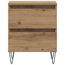 Berkfield Versatile Bedside Cabinet Artisan Oak 40X35X50 Cm Engineered Wood - thumbnail 6