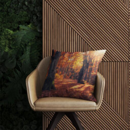 Warren Reed Designer Autumn Forest Outdoor Cushion 45Cm X 45Cm - thumbnail 2